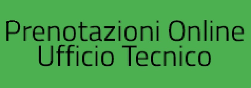 Prenotazioni ufficio tecnico